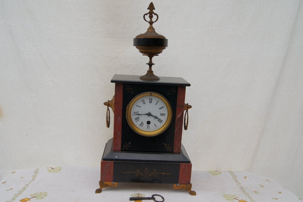 Marmeren pendule klok, Ophalen of Verzenden