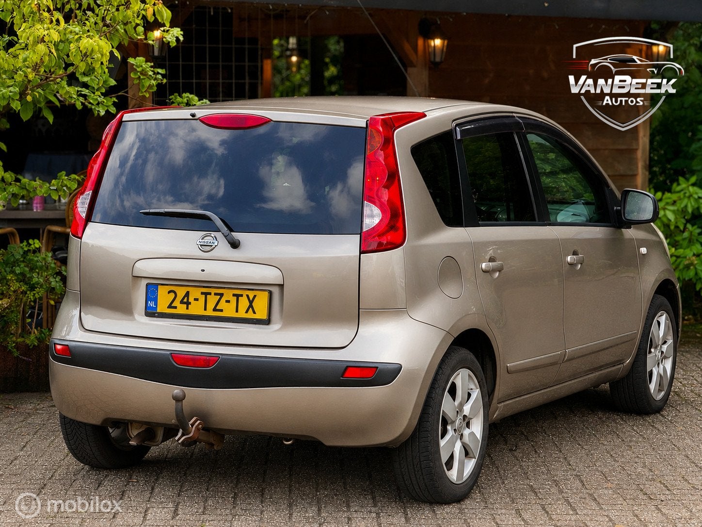 Nissan Note 1.6 Acenta Nwe Apk Airco Keyless, Voorwielaandrijving, Gebruikt, 750 kg, 4 cilinders