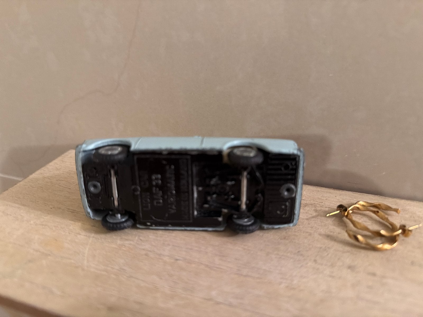Lion Car DAF 33 - Lichtblauwe Miniatuur Auto, Overige merken, Gebruikt, Lion car, Ophalen of Verzenden