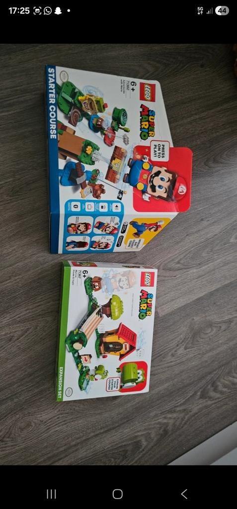 Lego Mario Bundel: 6 Complete Sets met Dozen, Gebruikt, Overige thema's, Lego, Ophalen of Verzenden