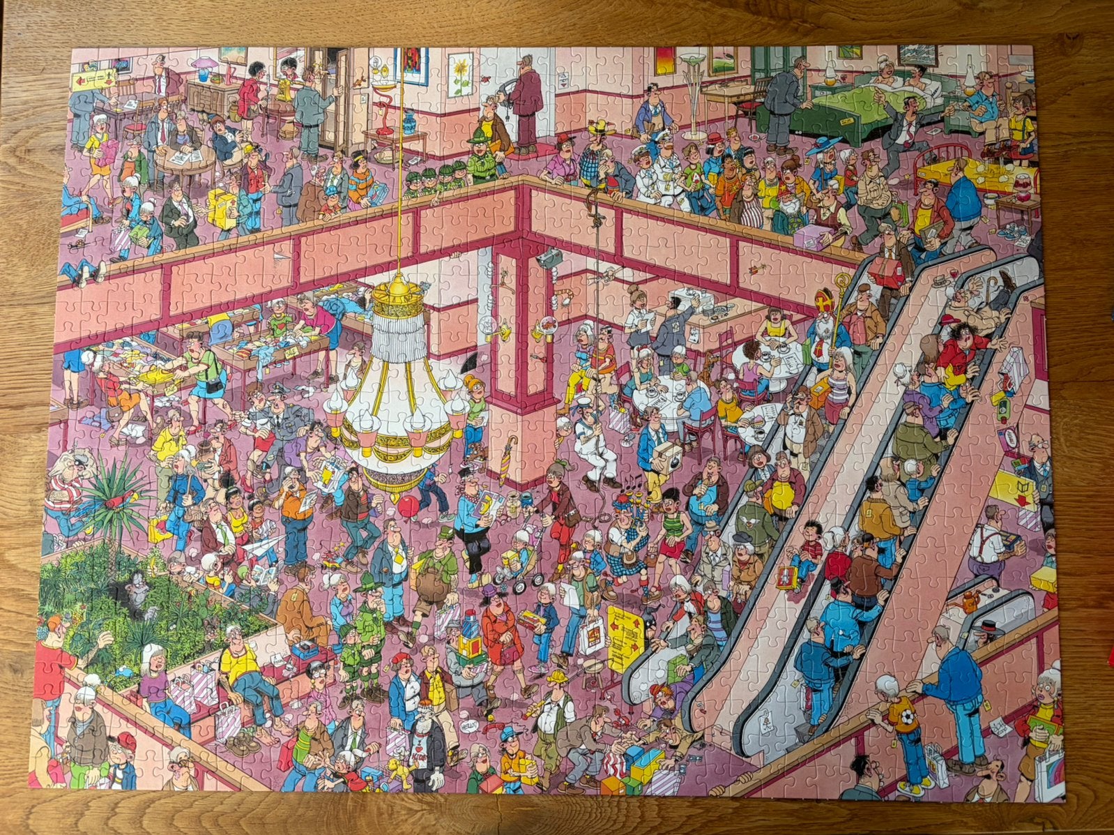 Jan van Haasteren puzzel 950 stuks, Ophalen of Verzenden, 500 t/m 1500 stukjes, Zo goed als nieuw