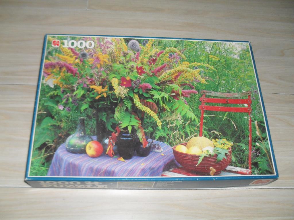 Wilde tuin puzzle 1000 stukjes, Ophalen, 500 t/m 1500 stukjes, Nieuw, Legpuzzel