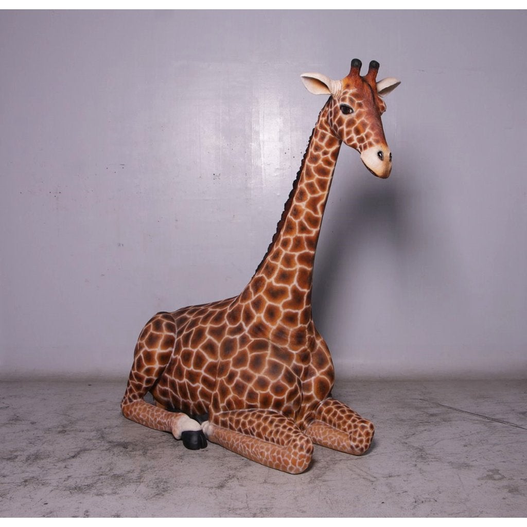 Sitting Giraffe beeld – Giraf Hoogte 200 cm, Ophalen, Nieuw, Overige typen