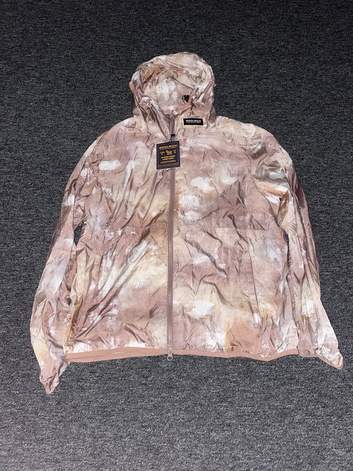 Woolrich Windbreaker Jacket Gloednieuw, Kleding | Heren, Ophalen of Verzenden, Nieuw, Maat 52/54 (L), Beige