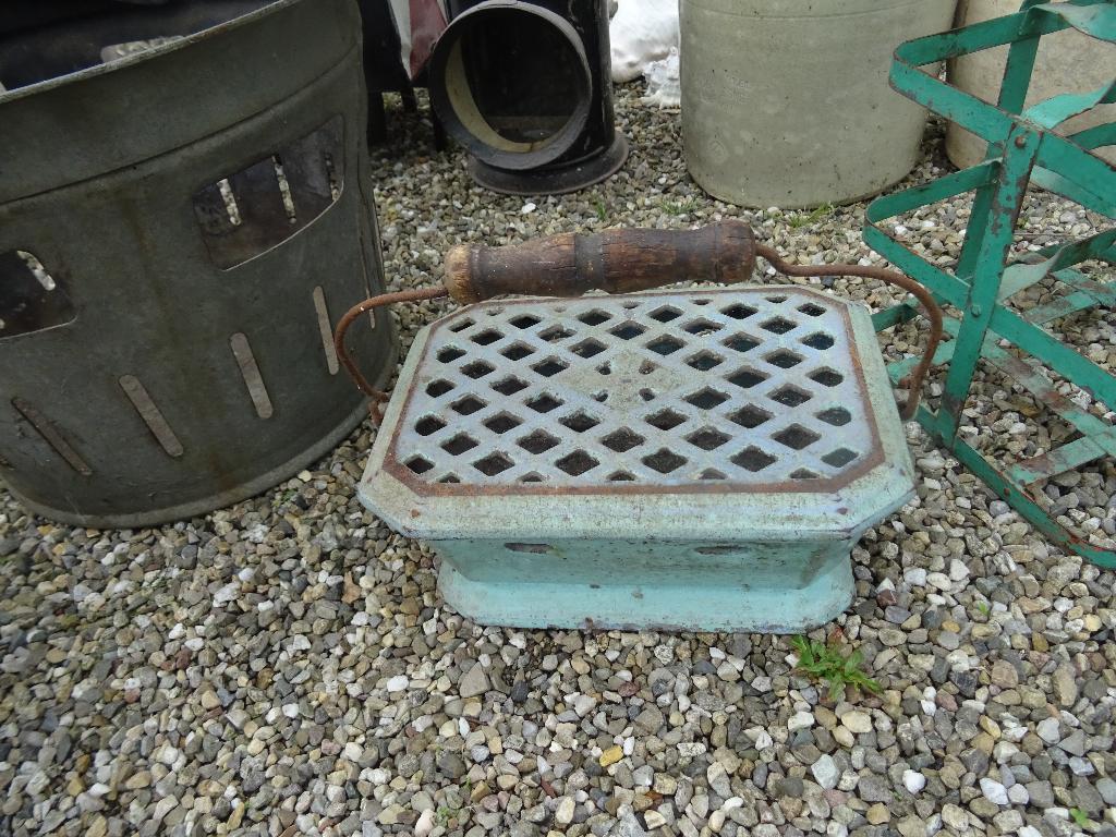 mooie mintgroene groene Franse rechaud / stoofje, Ophalen
