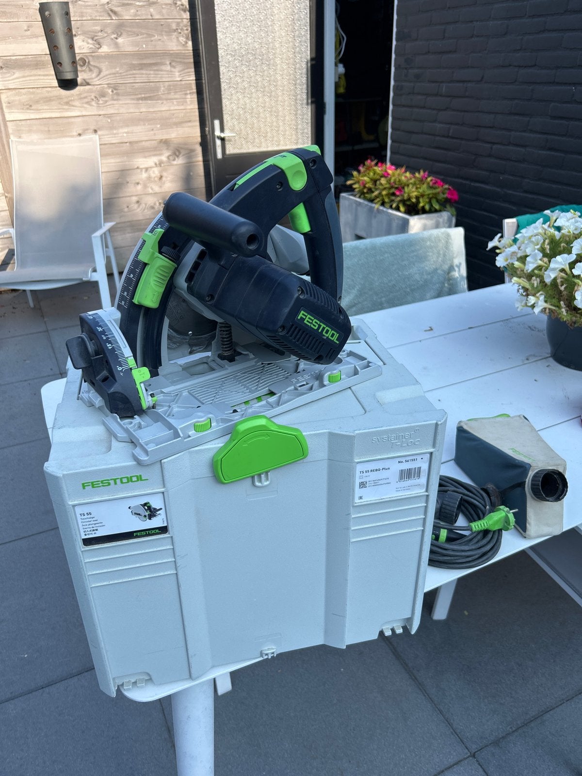 Festool TS 55 REBQ-Plus invalzaag met Systainer, Doe-het-zelf en Verbouw, Gereedschap | Zaagmachines, Ophalen, Invalzaag, 600 tot 1200 watt