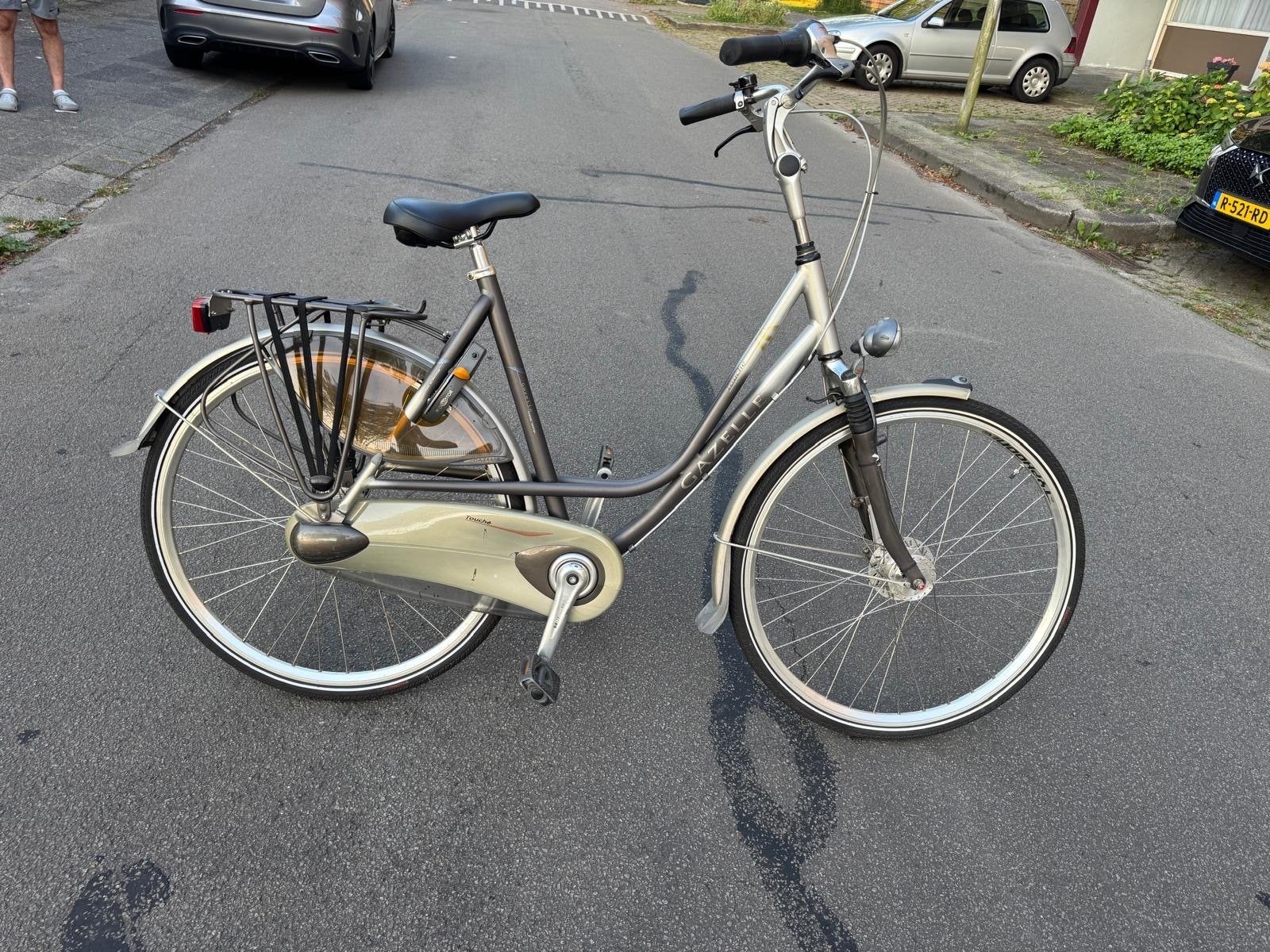 Gazelle Touche damesfiets, Fietsen en Brommers, Ophalen, Velgrem, Versnellingen, Zo goed als nieuw