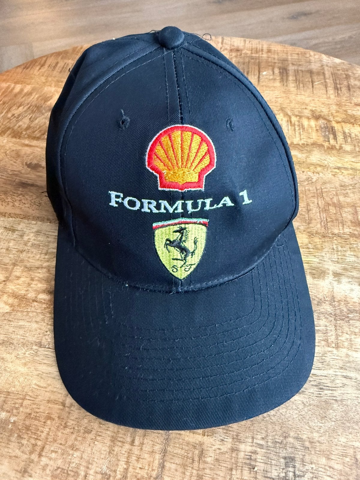 Vintage ferrari shell formula 1 cap 90s, Verzenden, Formule 1