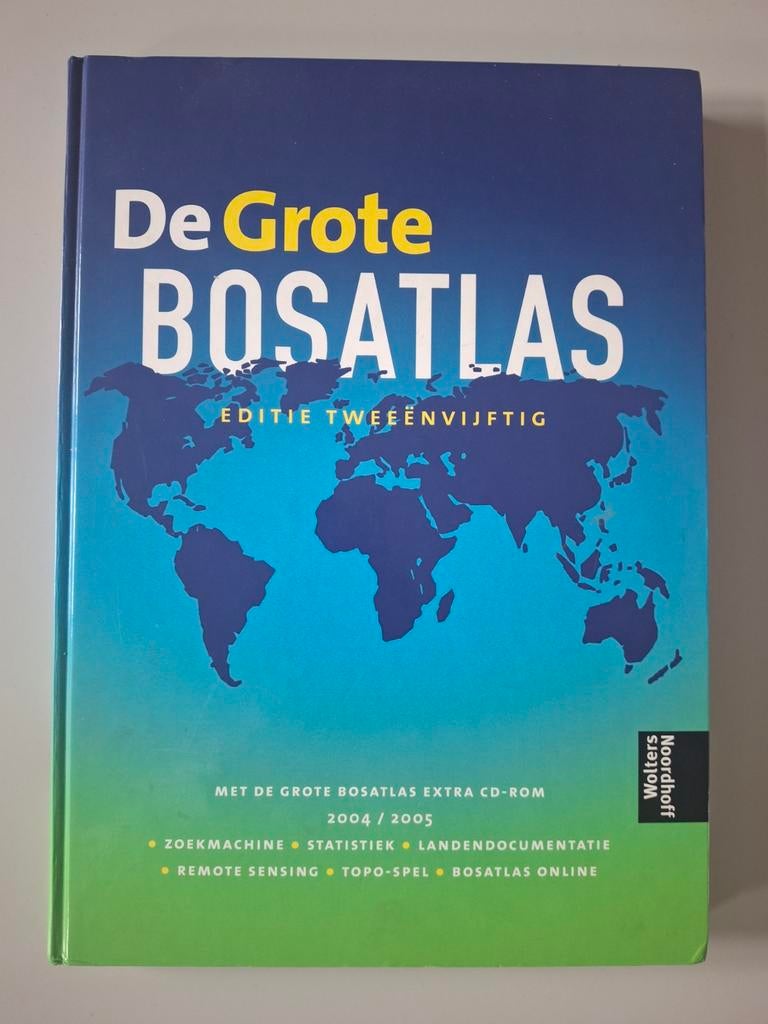 De Grote Bosatlas - Editie Tweeënvijftig, Boeken, Ophalen of Verzenden