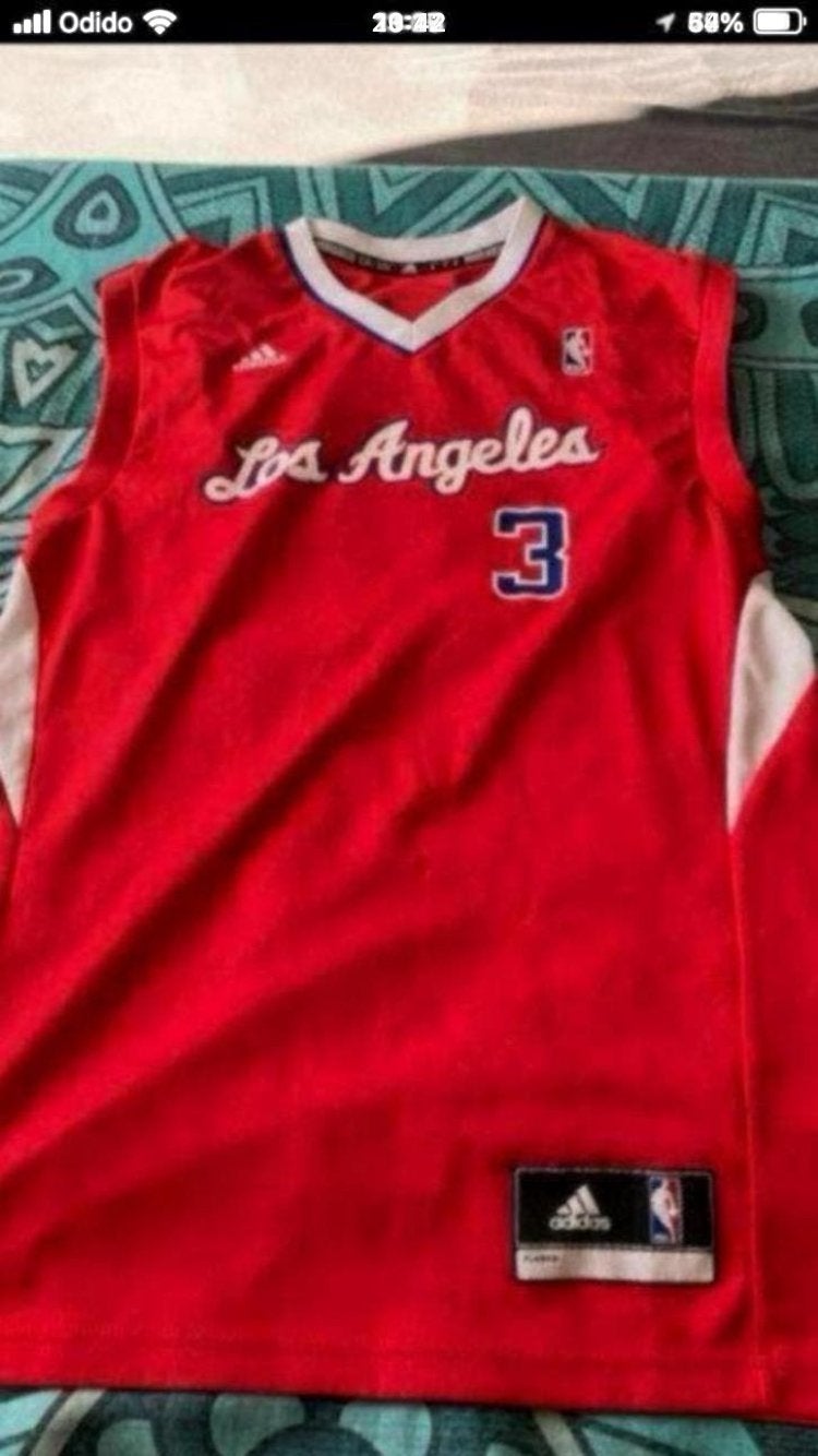 NBA basketball los angeles shirt, Sport en Fitness, Basketbal, Ophalen of Verzenden, Zo goed als nieuw, Kleding