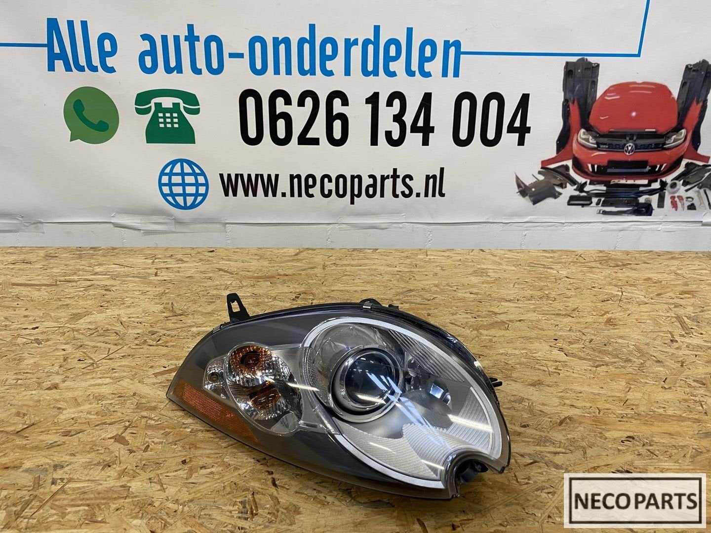 JAGUAR XKR XENON KOPLAMP LINKS 6W8313W029FE LINKS COMPLEET, Auto-onderdelen, Gebruikt, -, -, Ophalen of Verzenden