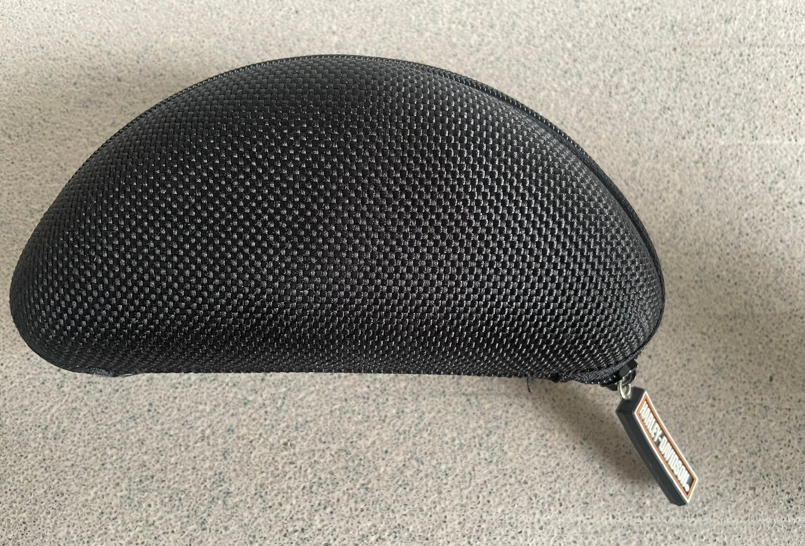 Harley Davidson brillenkoker etui zwart, Motoren, Ophalen of Verzenden, Zo goed als nieuw