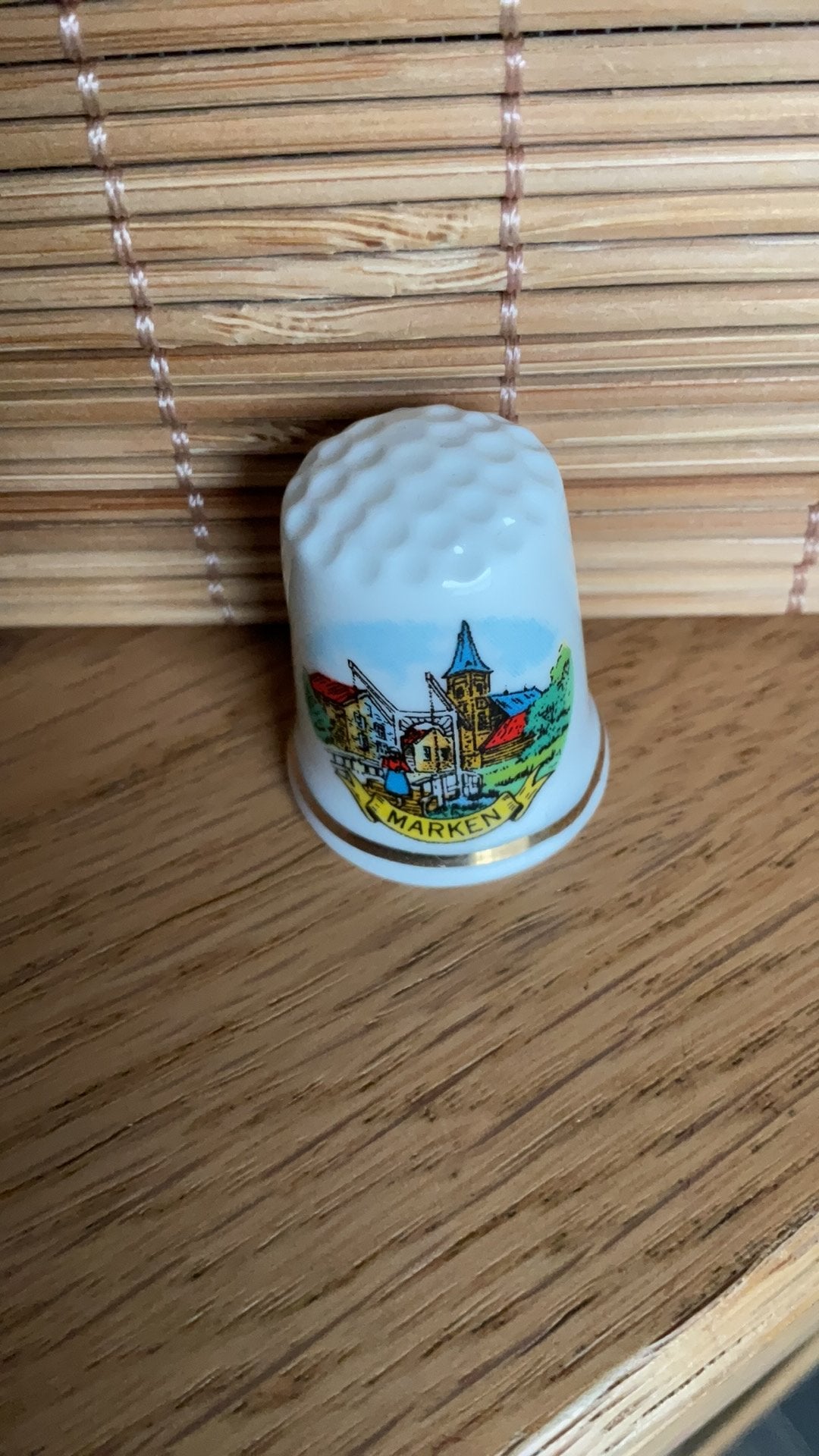 Marken vingerhoed vingerhoedje vingerhoedjes vingerhoeden, Verzenden, Nieuw, Porselein, Nederland