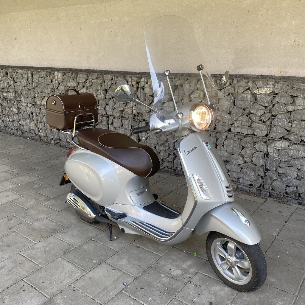 Vespa Primavera 70th anniversary in Grigio/grijs. 3032 km., Ophalen, Gebruikt, Overige modellen, Benzine