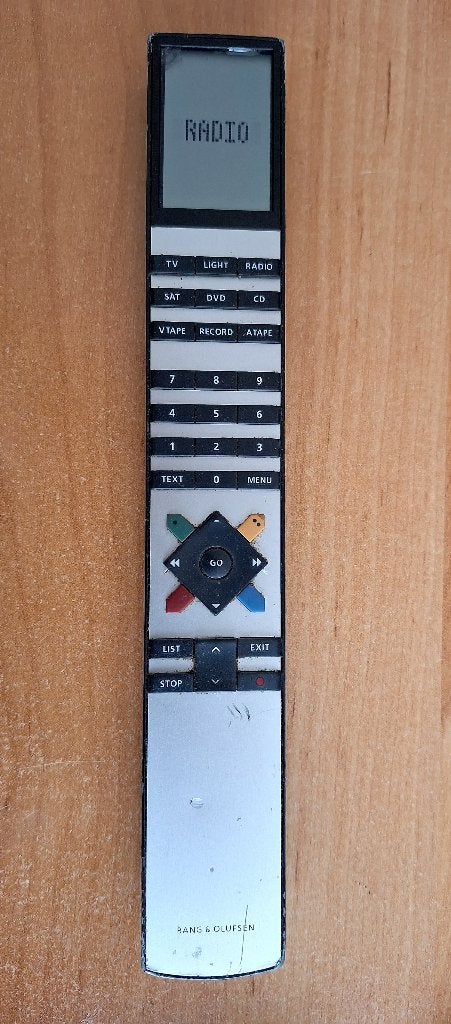 Afstandsbediening B & O Beolink 4, Audio, Tv en Foto, Afstandsbedieningen, Ophalen, Gebruikt, Origineel, Met display