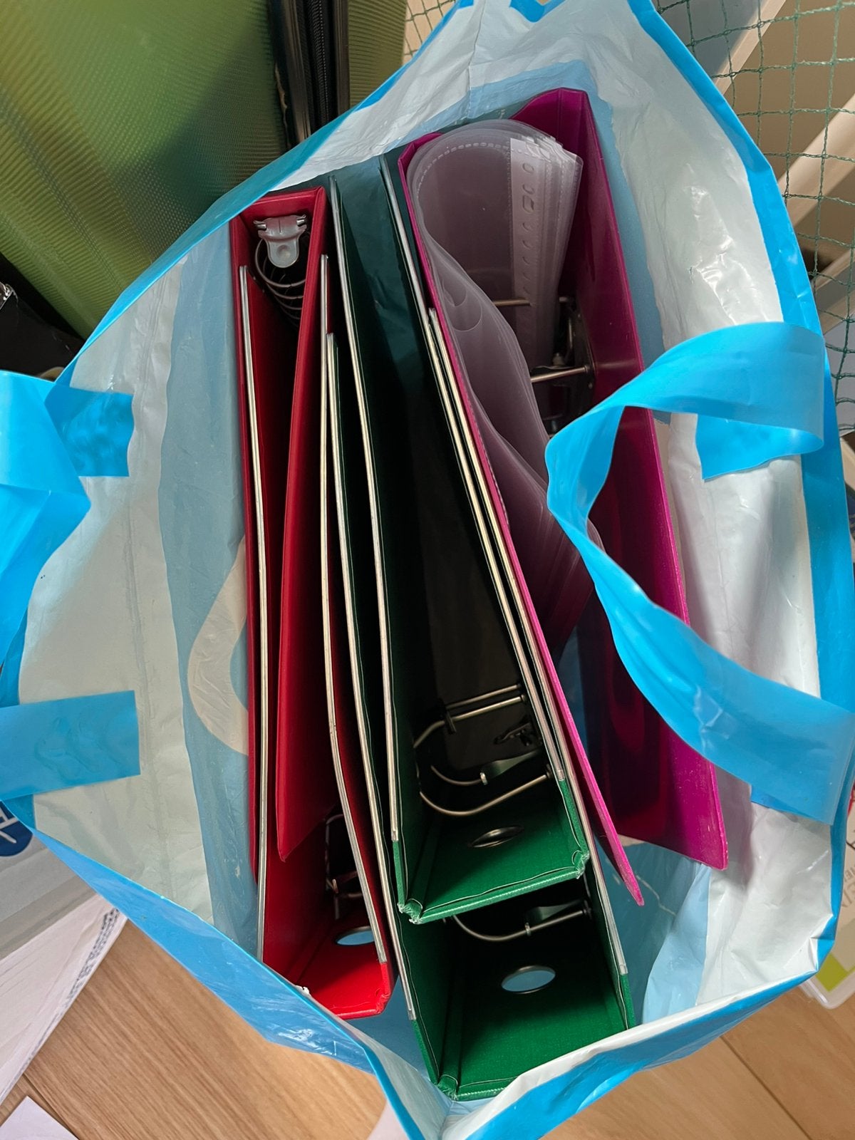 Veel mapjes en mappen, Ophalen