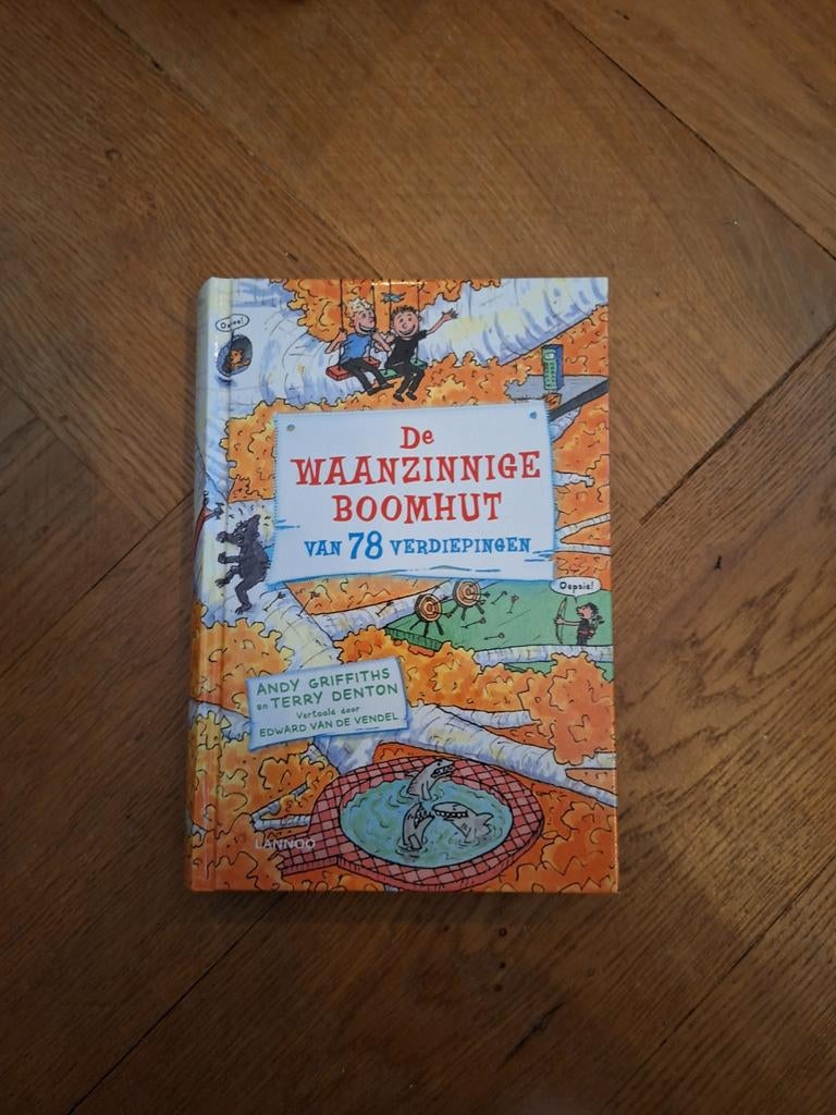 De Waanzinnige Boomhut van 78 Verdiepingen, Ophalen of Verzenden, Gelezen, Andy Griffiths en Terry Denton, Fictie