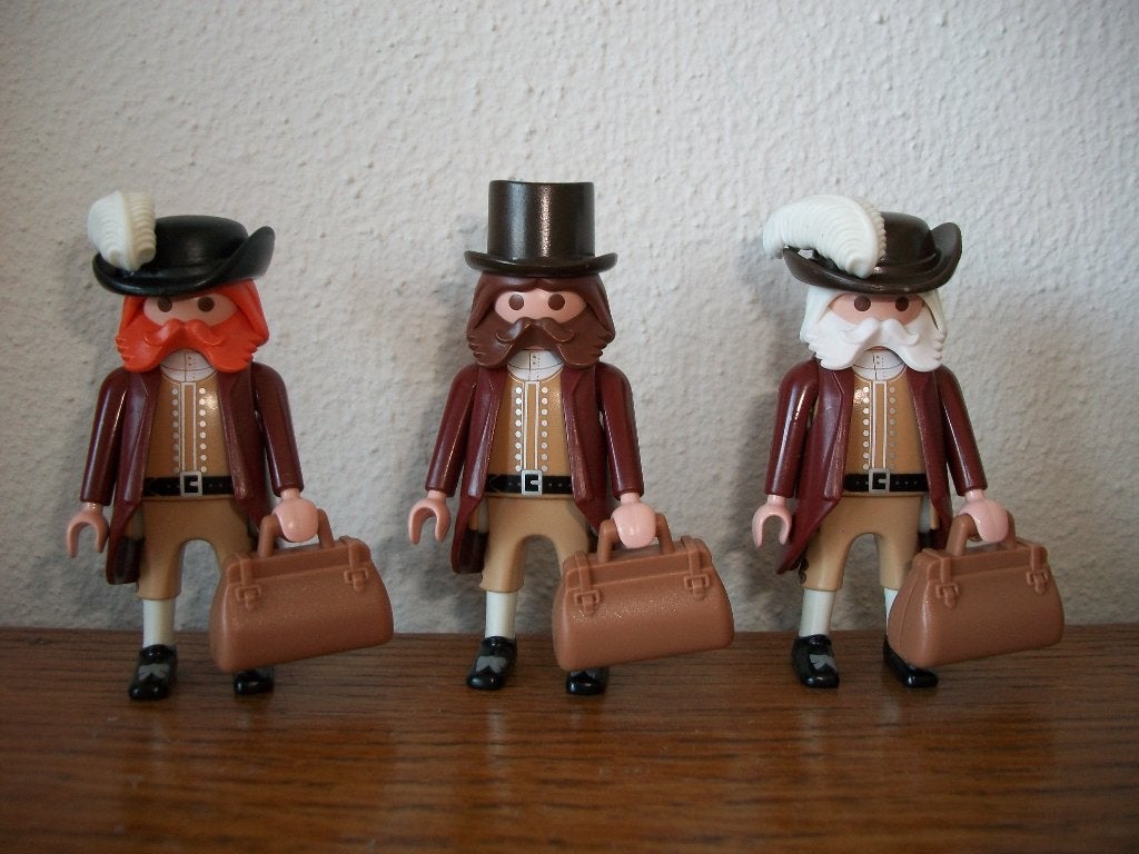 Heer met tas / nostalgisch / 1900, Kinderen en Baby's, Speelgoed | Playmobil, Ophalen of Verzenden, Nieuw, Complete set, Figuren