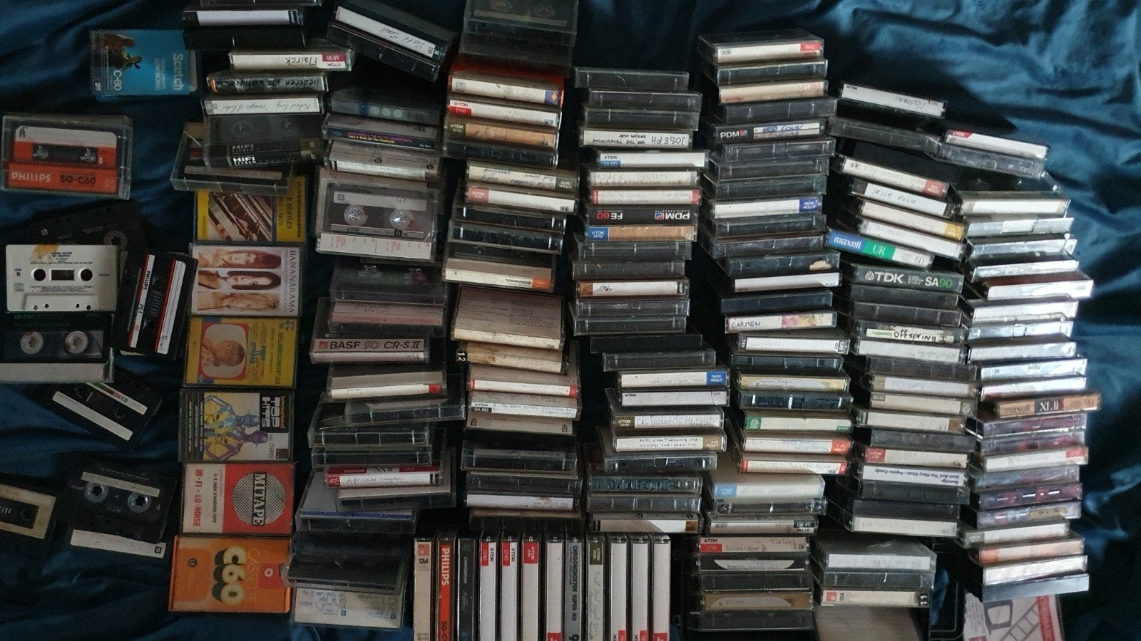 partij cassettebandjes, Ophalen of Verzenden, Gebruikt