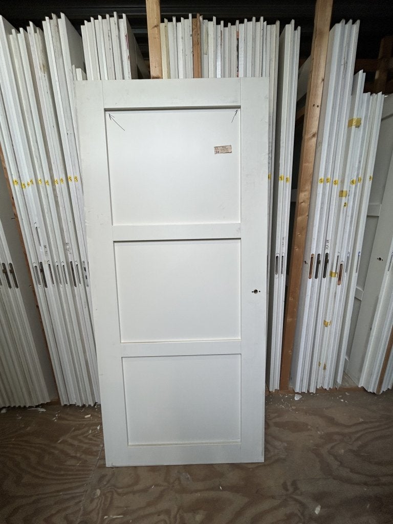 Deur binnendeur opdek (nummer 763 en 764) 93 x 201,5 cm, 80 tot 100 cm, Binnendeur, Niet ingevuld, Nieuw