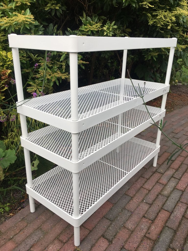 Schoenen rek IKEA wit metaal, Ophalen, Zo goed als nieuw
