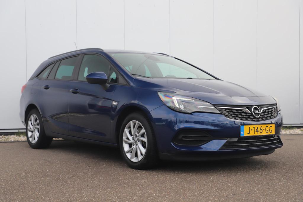 Opel Astra Sports Tourer 1.2 Edition 131PK Navigatie Carplay, Voorwielaandrijving, Stof, 1199 cc, Met garantie (alle)