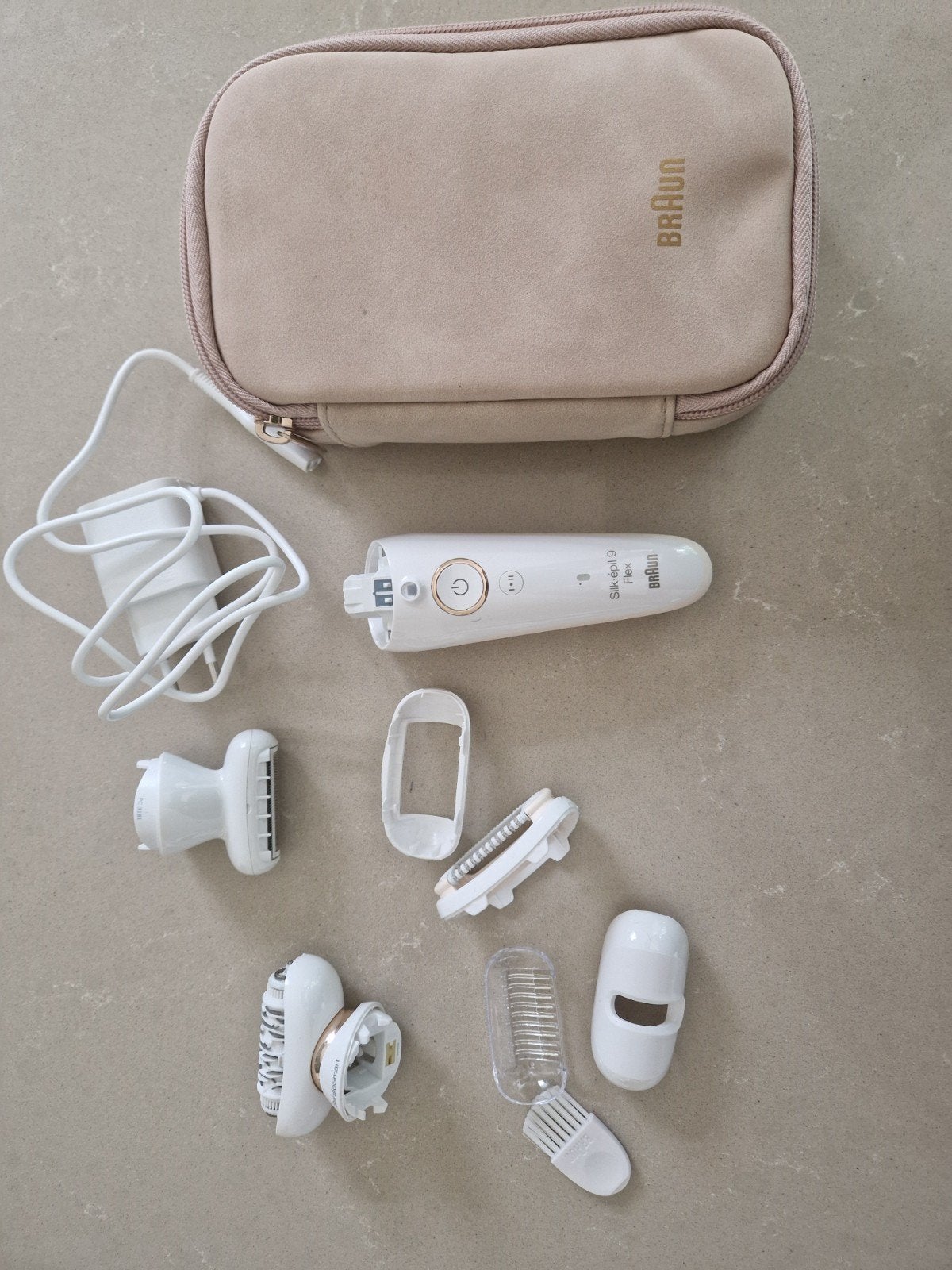 Braun silk-epil 9 flex epilator, Witgoed en Apparatuur, Persoonlijke-verzorgingsapparatuur, Ophalen, Zo goed als nieuw, Scheren en Epileren
