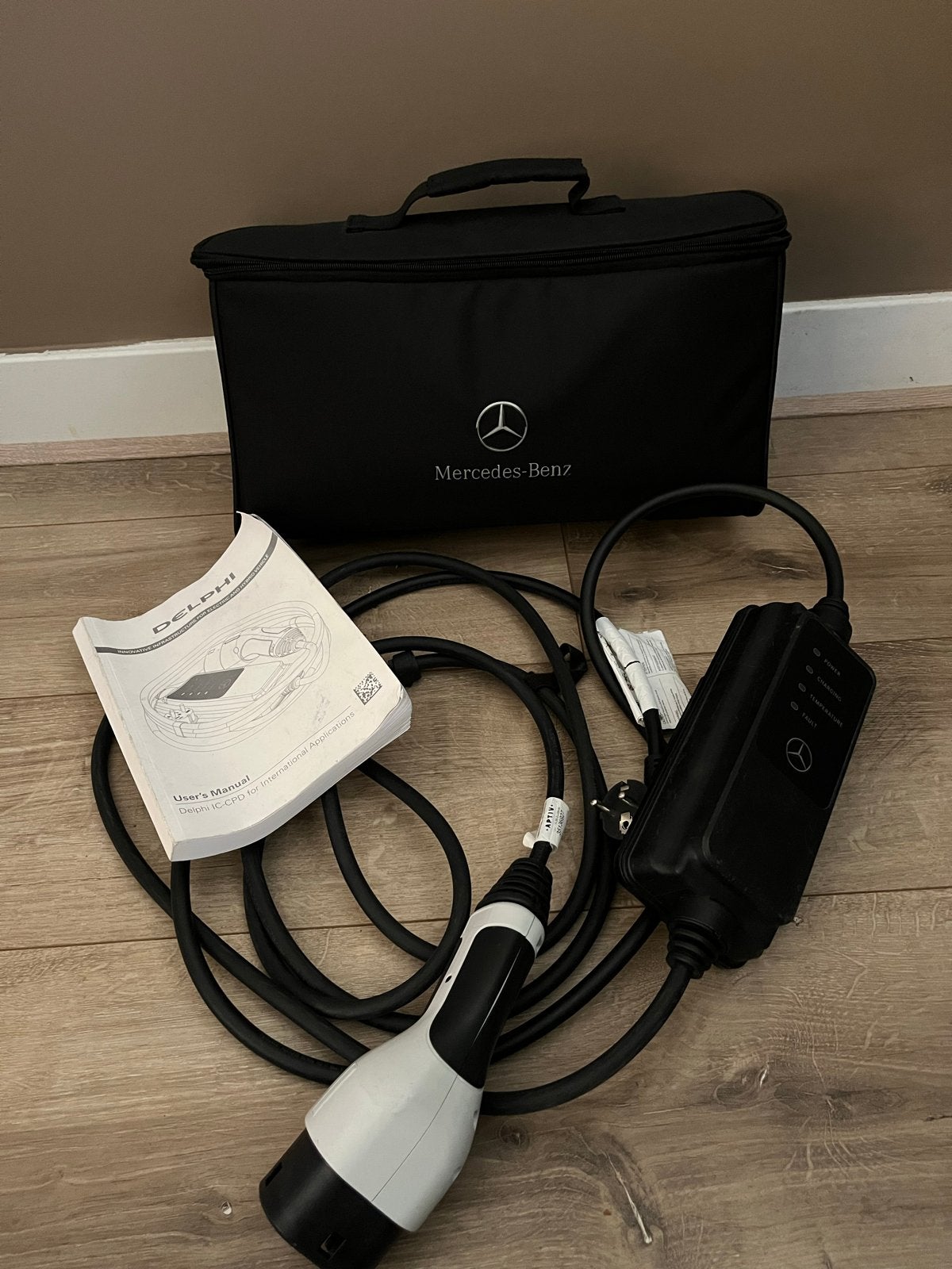 Mercedes-Benz Laadkabel 5 meter (Mode 2) incl tas, Ophalen of Verzenden, Gebruikt, Mercedes-Benz
