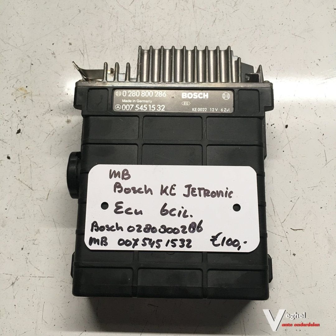 Mercedes W124  1993   ECU   007 545 1532  Bosch 0280800286