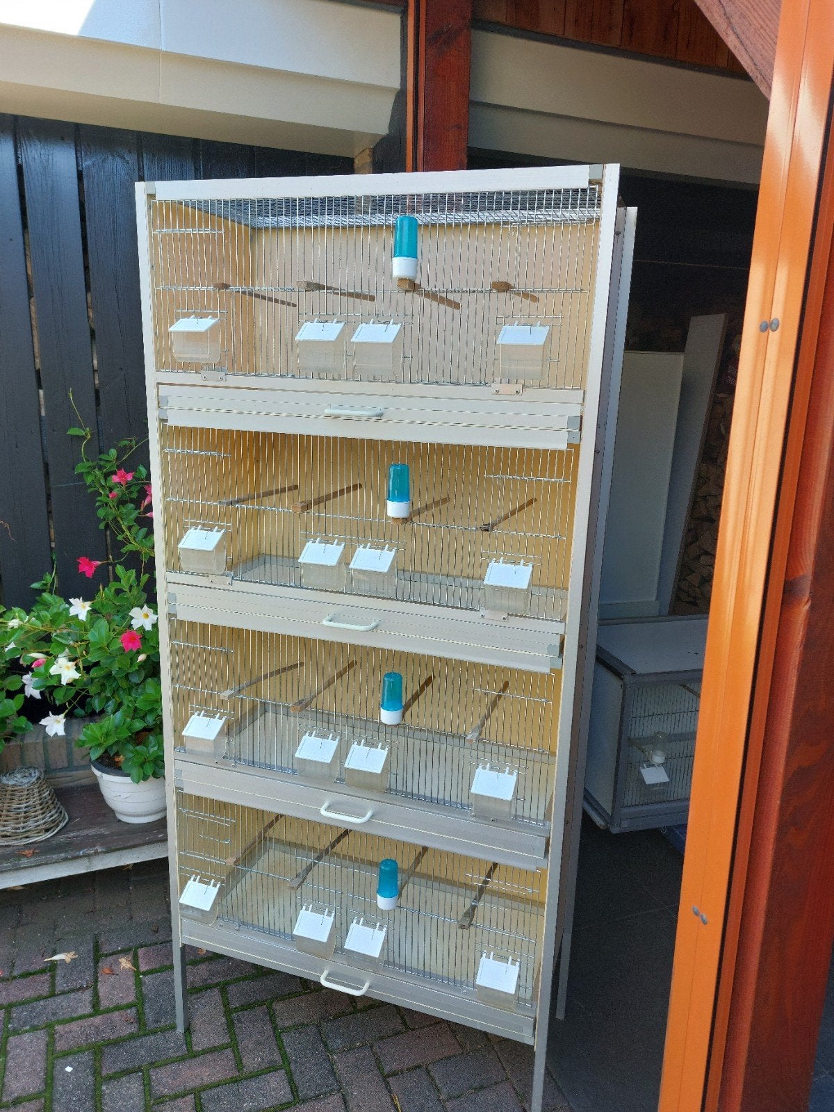 Trespa aluminium broedkooien, Ophalen of Verzenden, Zo goed als nieuw, Aluminium, Broedkooi of Kweekkooi
