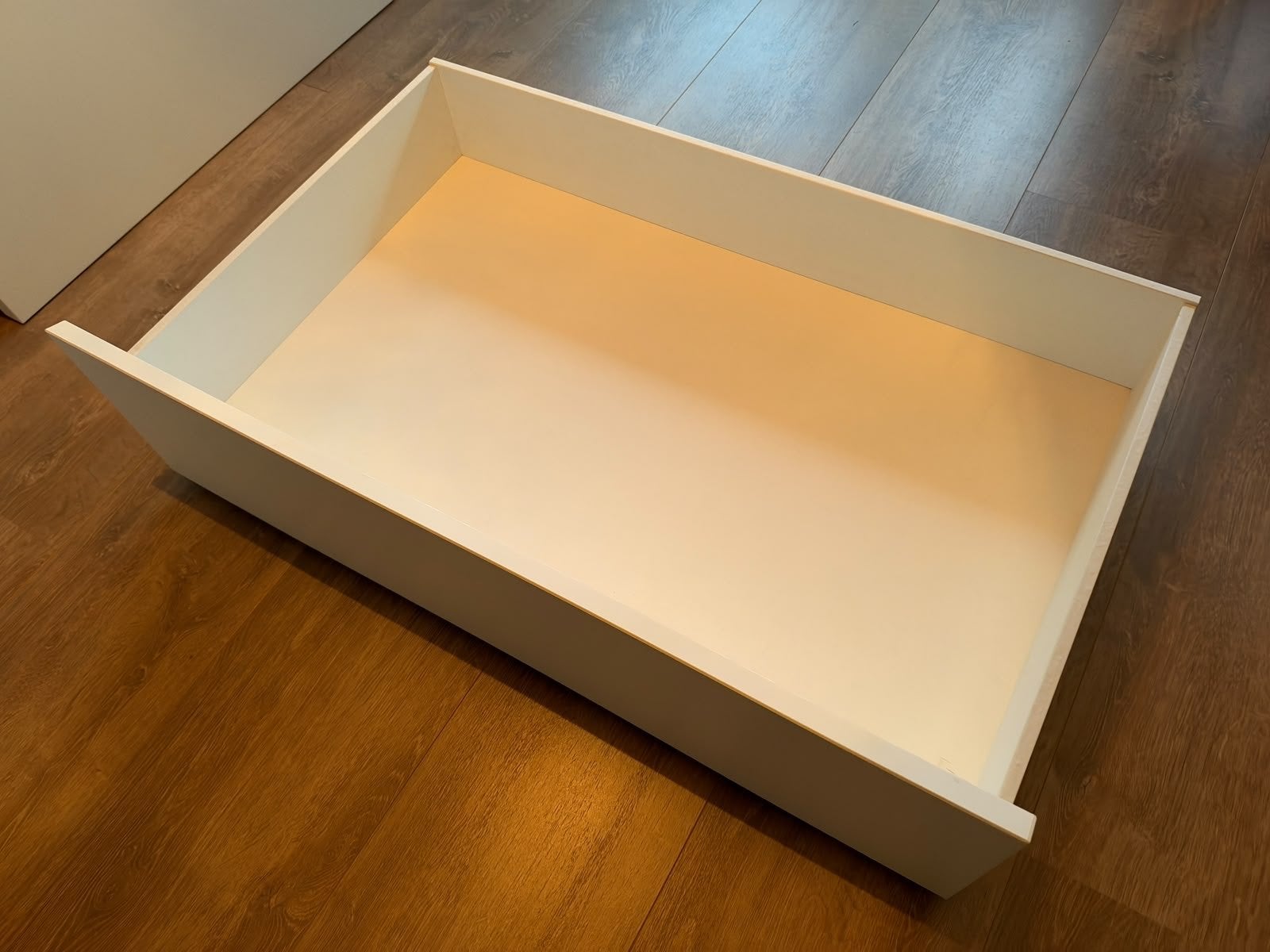 Witte lades 4 x MALM, Huis en Inrichting, Ophalen, 50 tot 100 cm, Zo goed als nieuw, 3 of 4 laden