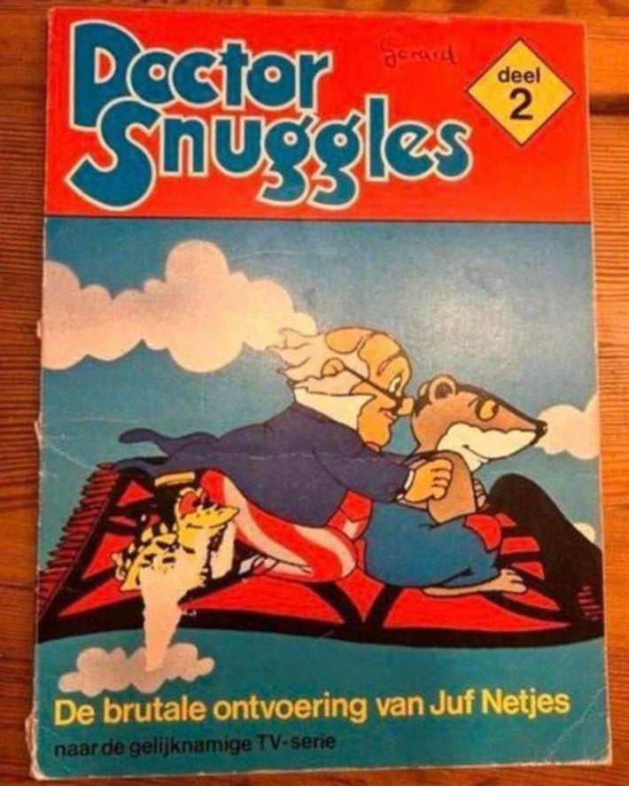 Doctor Snuggles strip deel 2 1979, Eén comic, Ophalen of Verzenden, Gelezen, Europa
