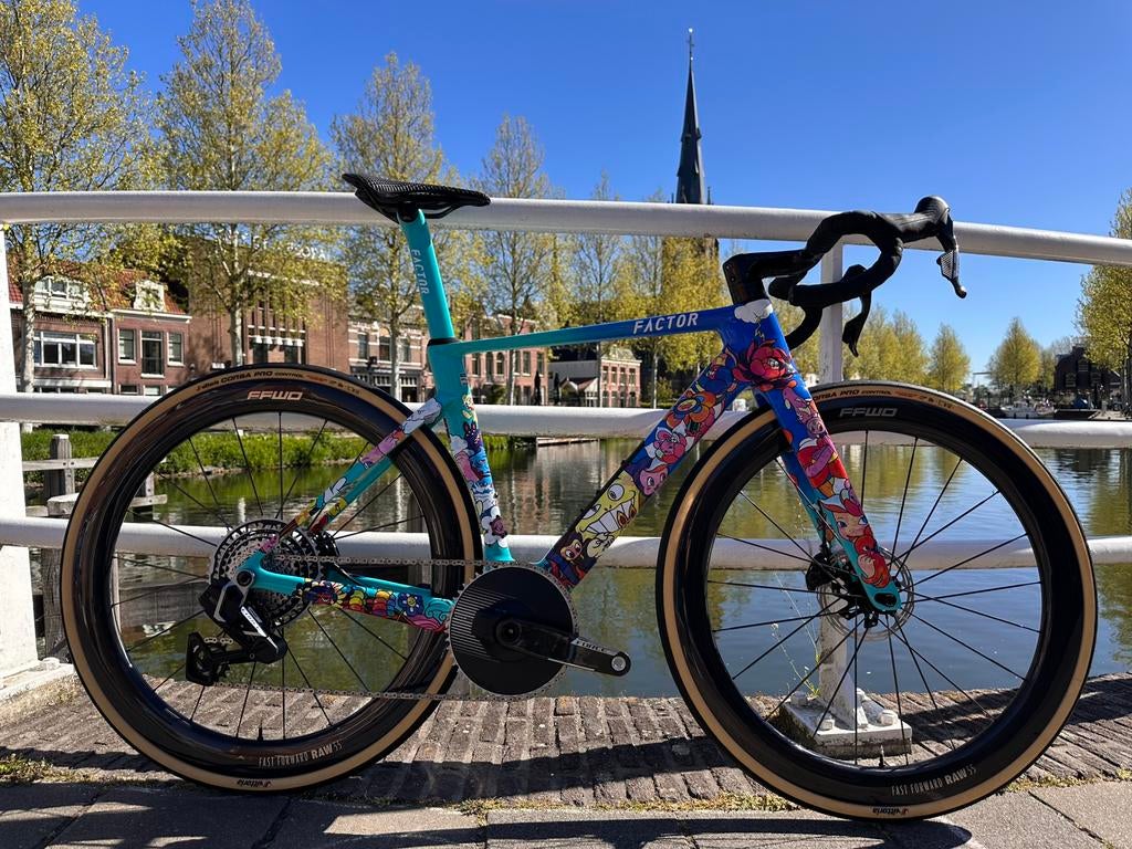 Custom bouw Factor Monza Vexx edition, Fietsen en Brommers, Fietsen | Racefietsen, 28 inch, Carbon, Nieuw, 49 tot 53 cm