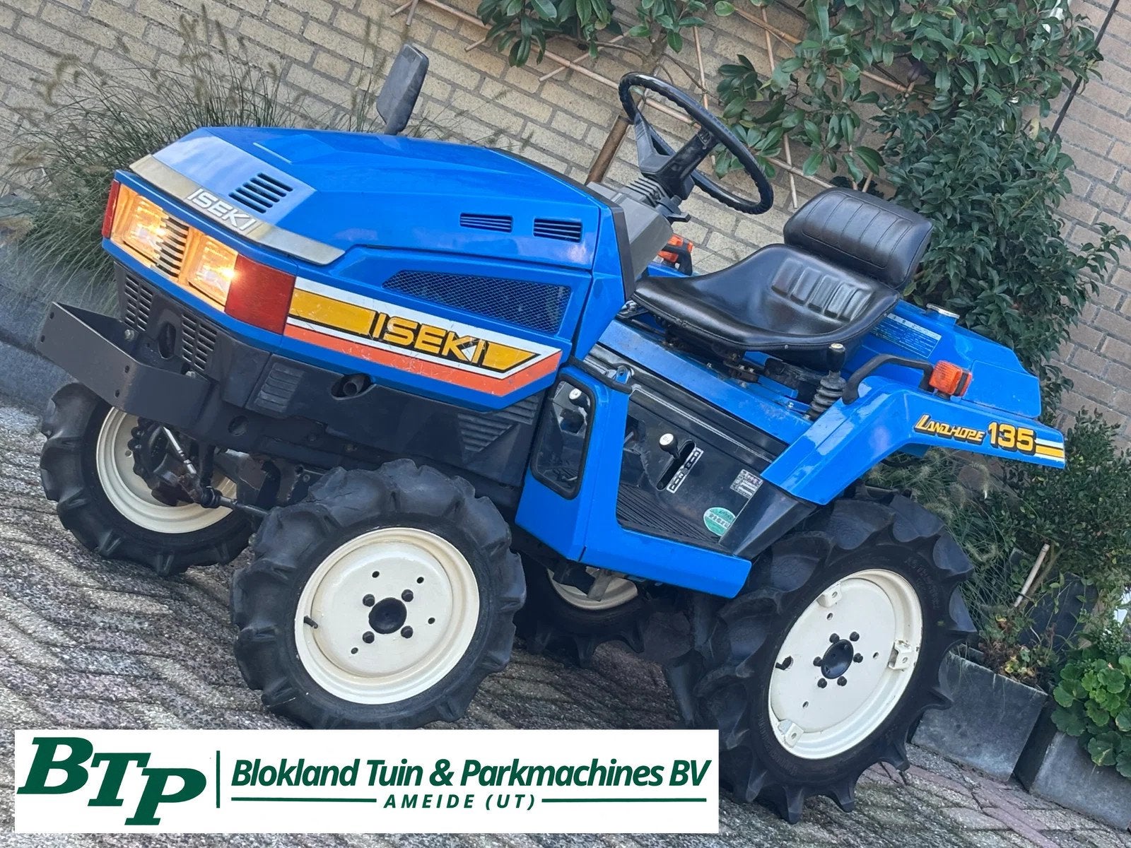 Iseki Landhope 135 gebruikte minitractor 3cil. met frees, Diesel, Overige typen, Iseki