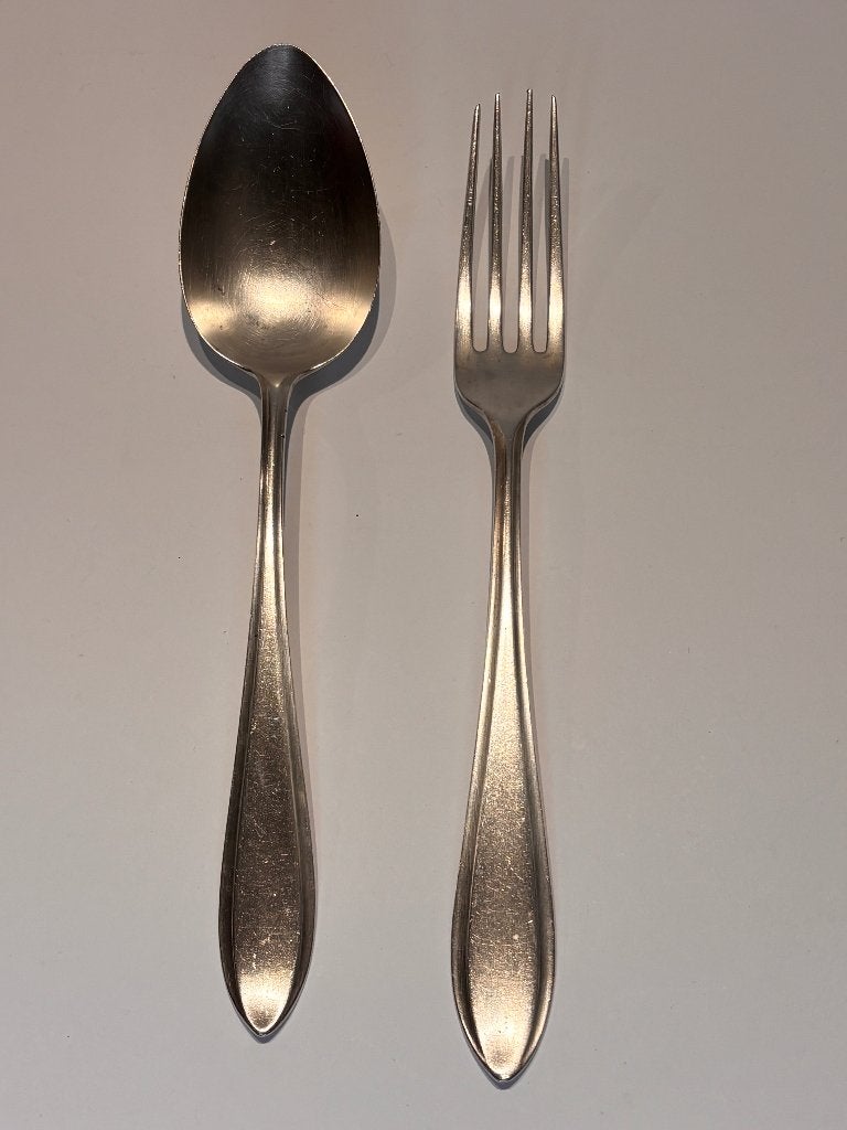 Zilveren Couvert J.M. van Kempen (1929) – Model Puntfilet, Ophalen of Verzenden