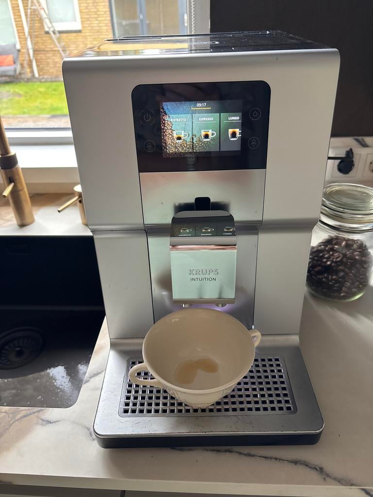 Krups Intuition koffiemachine - lekt, voor de handige klusse, Witgoed en Apparatuur, Koffiezetapparaten, Ophalen, Niet werkend