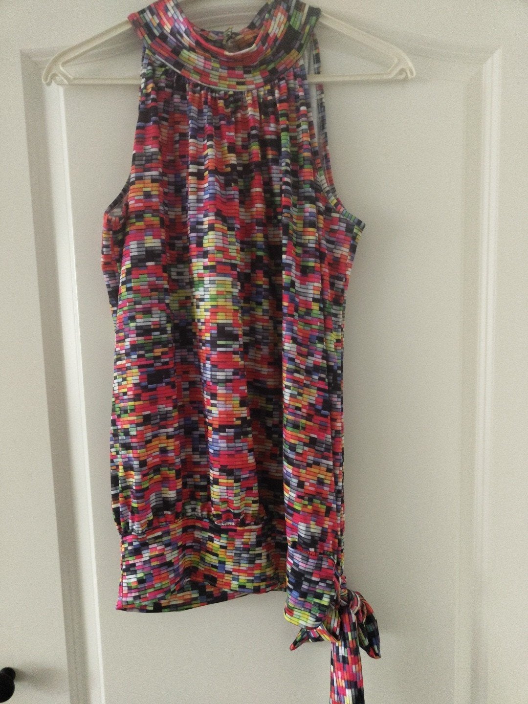 Smashed lemon haltertop mt m 38 zgan met strik zijkant, Maat 38/40 (M), Overige kleuren, Ophalen of Verzenden, Zo goed als nieuw
