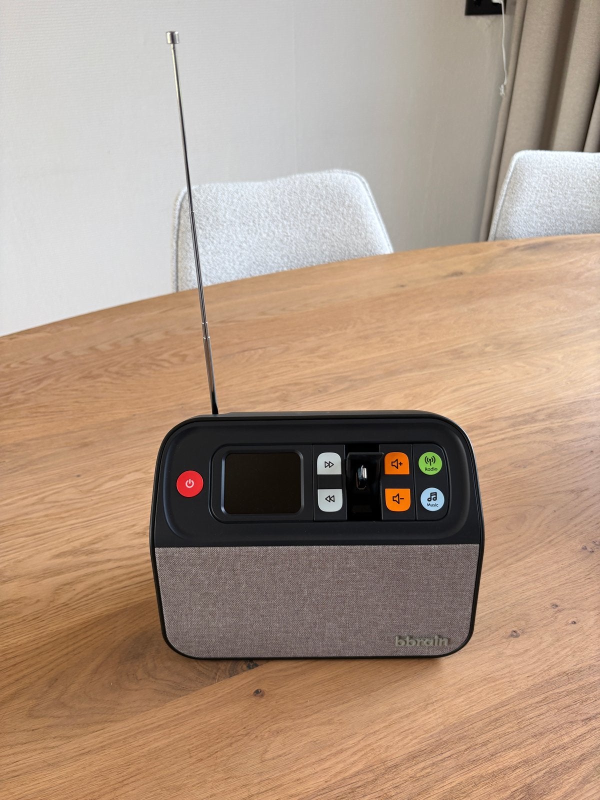 Senioren dementievriendelijke Radio met USB-stick en adapter, Ophalen of Verzenden, Nieuw, Radio