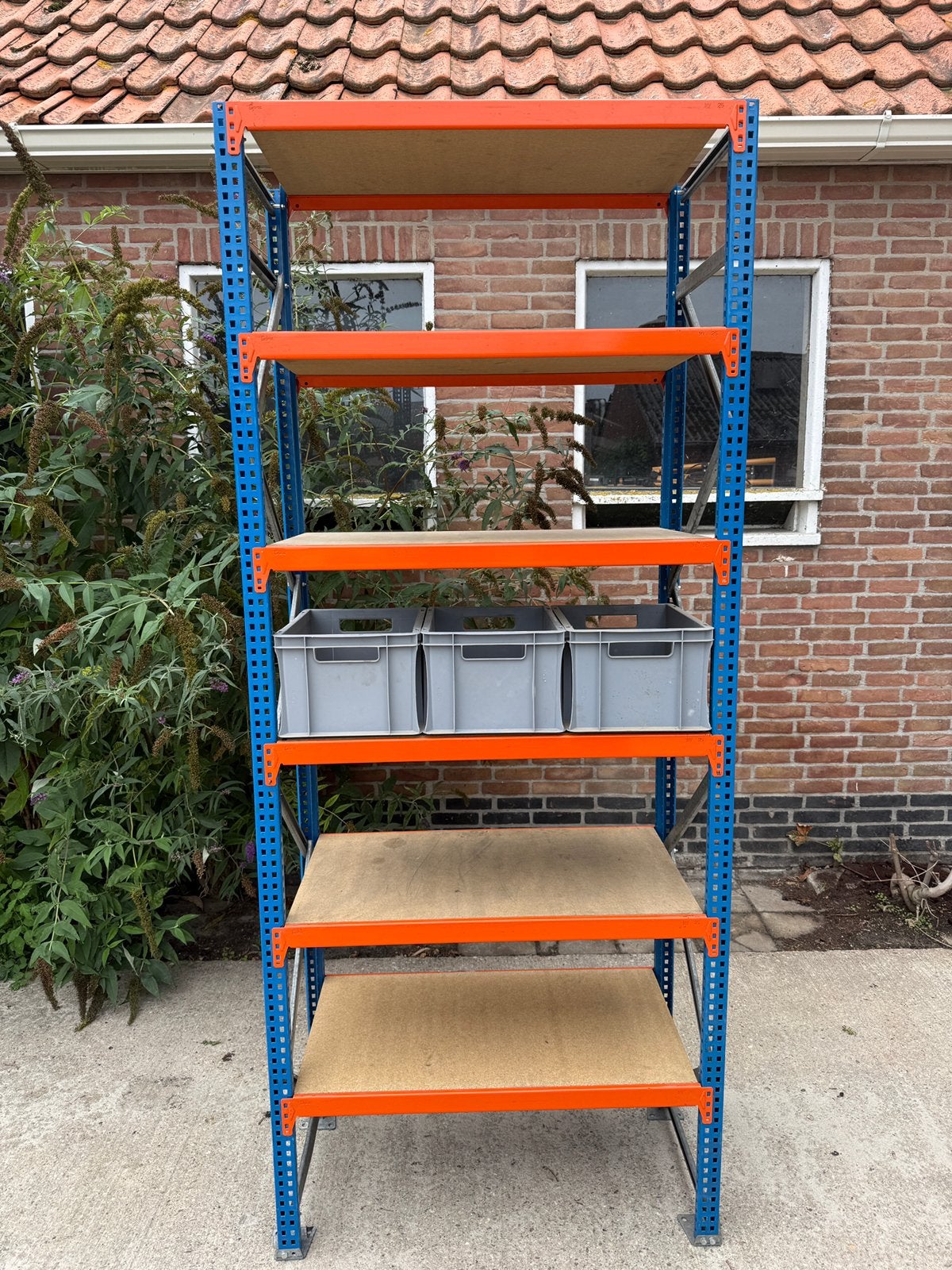 5 secties Esmena Grootvakstelling Legbordstelling, Ophalen, Gebruikt