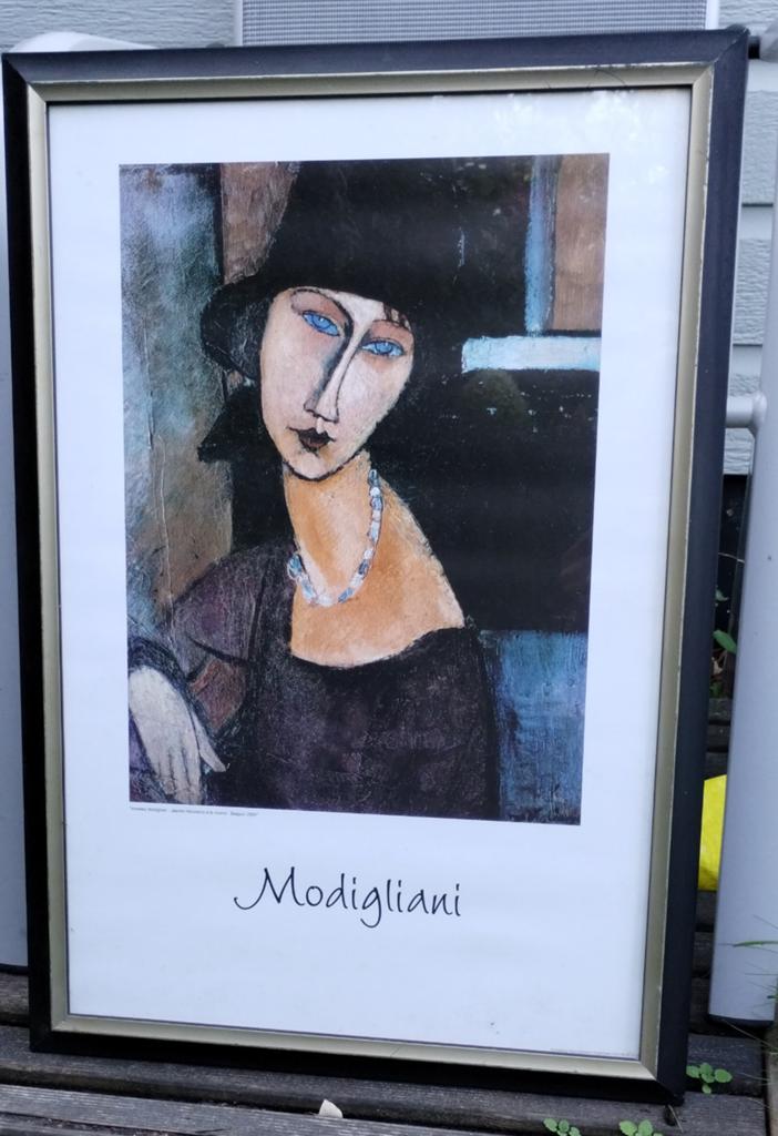 Modigliani. Jeanne Hébuterne met een hoed, 1917, Ophalen of Verzenden
