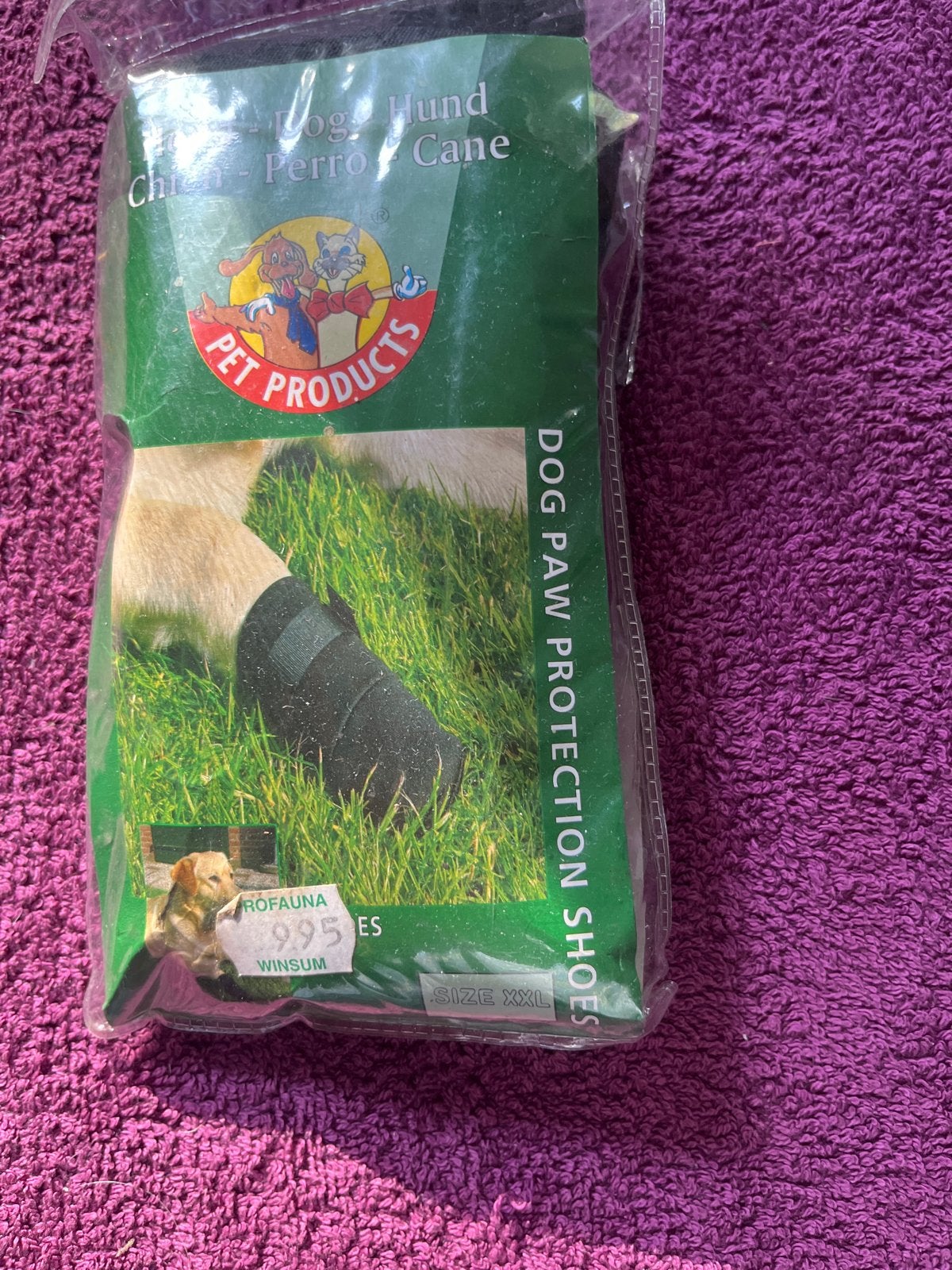 Honden bescherming schoentjes., Dieren en Toebehoren, Ophalen of Verzenden, Zo goed als nieuw, Overige typen