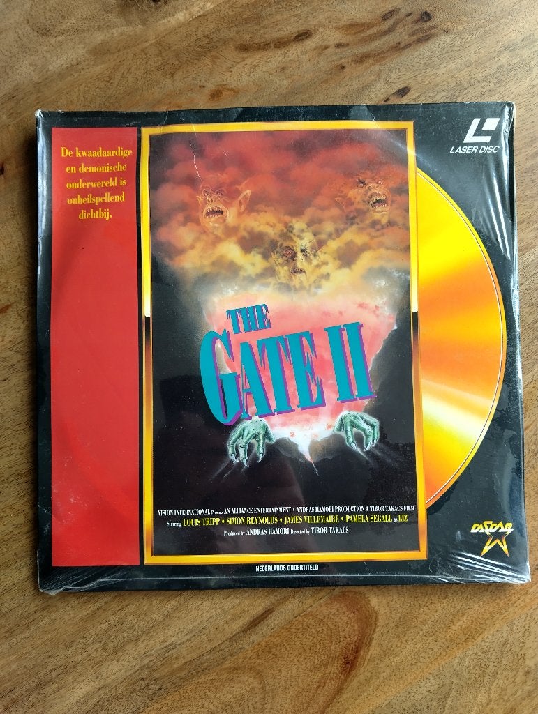 The Gate II * LaserDisc * Cd Video * Laser Disc * Sealed *, Cd's en Dvd's, Dvd's | Actie, Nieuw in verpakking, Actiethriller, Vanaf 12 jaar