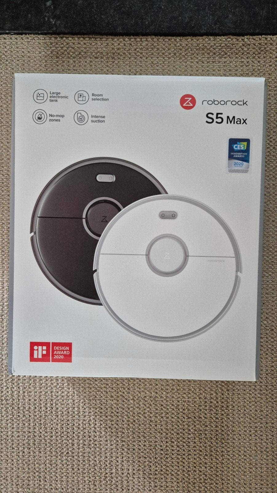 Roborock S5 Max Robotstofzuiger met Dweilfunctie & 2 Filters, Ophalen, Overige merken, Gebruikt, Robotstofzuiger