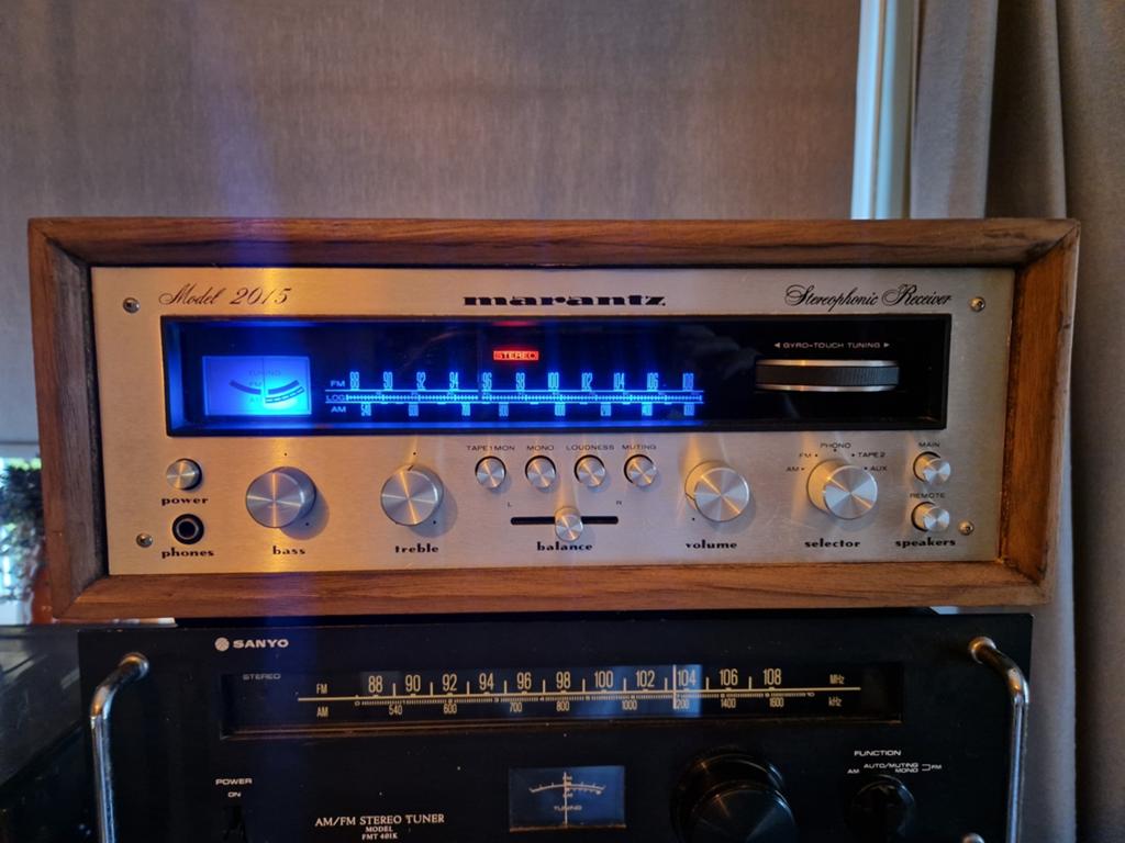 Marantz 2015 in woodcase, Ophalen of Verzenden, Marantz