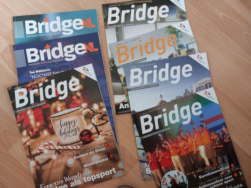 Bridge 9 tot en met 12 2022, 1 tot en met 4 2023, Ophalen of Verzenden, Zo goed als nieuw