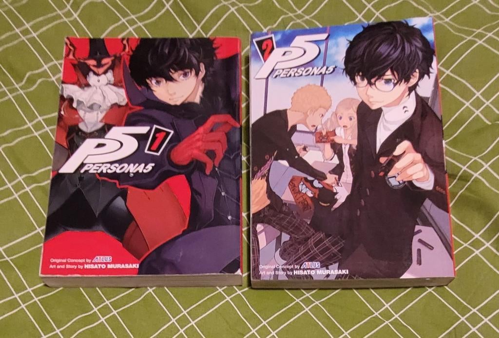 Manga's Persona 5 vol. 1 en 2, Gelezen, Japan (Manga), Meerdere comics, Hisato murasaki