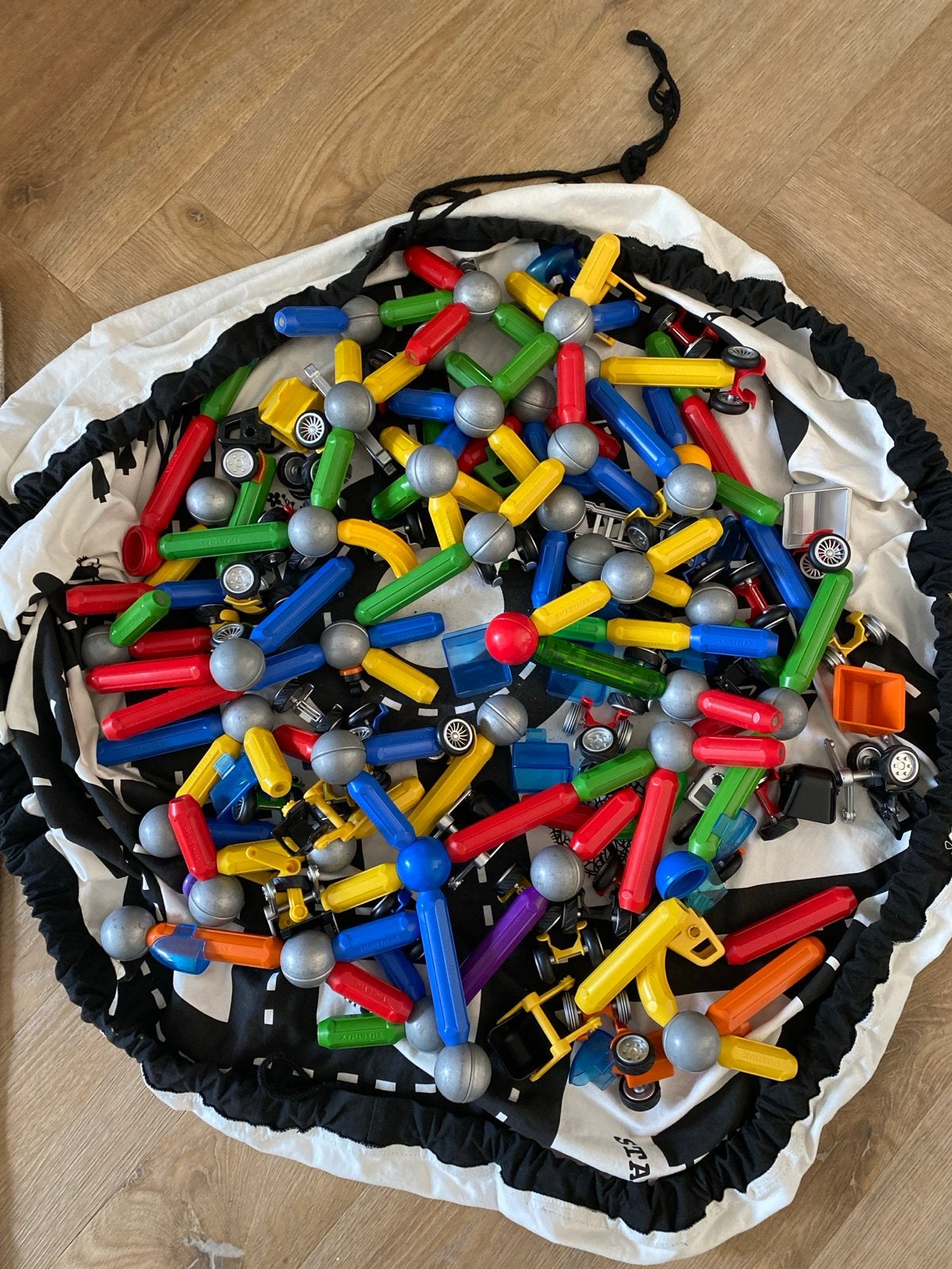SmartMax magnetisch constructiespeelgoed met wielen, Ophalen of Verzenden, Gebruikt, Overige merken