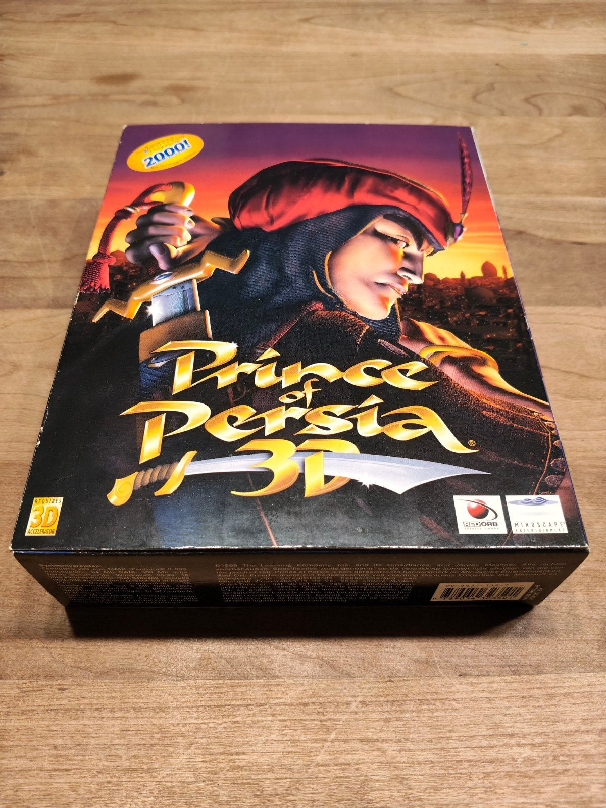 Prince of Persia 3D PC CD-ROM - Klassiek Avontuur, Avontuur en Actie, 1 speler, Ophalen of Verzenden, Zo goed als nieuw