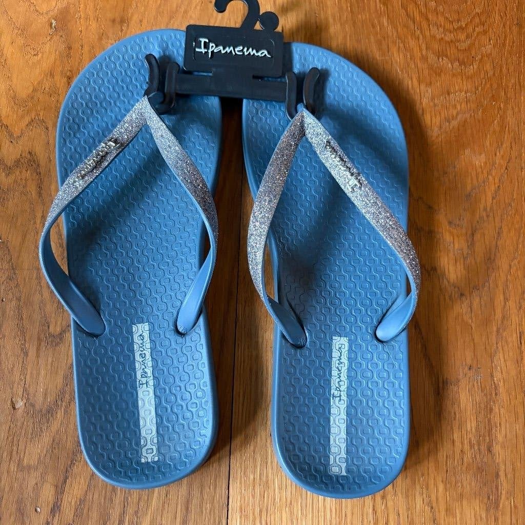 Ipanema Slippers, Kleding | Dames, Slippers, Blauw, Ophalen of Verzenden, Zo goed als nieuw