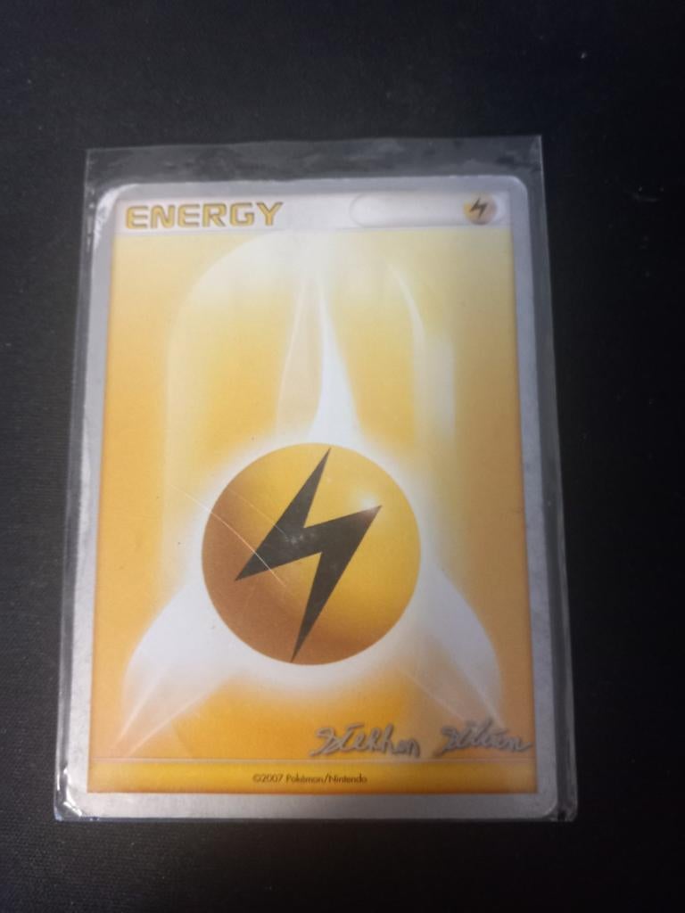Lightning energy WC09 - Stephen Silvestro, Hobby en Vrije tijd, Verzamelkaartspellen | Pokémon, Ophalen